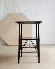 Load image into Gallery viewer, Ebony E W Godwin Style Aesthetic Movement Side Table