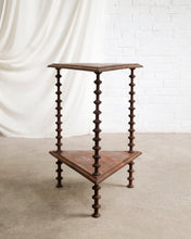 Load image into Gallery viewer, Triangular Folk Art French Table