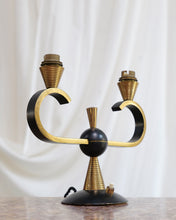 Load image into Gallery viewer, A Pair of French 1920's Brass Lamps
