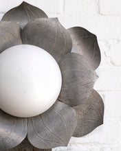 Load image into Gallery viewer, Large Floral Wall Light Or Ceiling Light