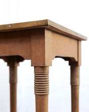 Load image into Gallery viewer, Arts And Crafts Copper Top Side Table
