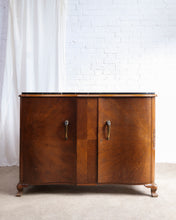 Load image into Gallery viewer, Deco Black Marble Oak Sideboard