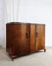 Load image into Gallery viewer, Deco Black Marble Oak Sideboard
