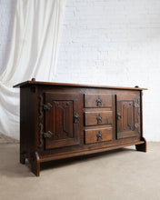 Load image into Gallery viewer, Arts And Crafts Oak Sidebaord