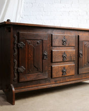Load image into Gallery viewer, Arts And Crafts Oak Sidebaord