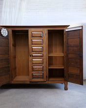 Load image into Gallery viewer, Large Brutalist Spanish Wardrobe
