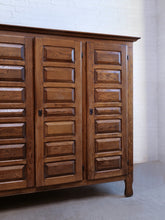 Load image into Gallery viewer, Large Brutalist Spanish Wardrobe