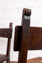 Load image into Gallery viewer, A Set Of 6 Northern Spanish Oak Dining Chairs
