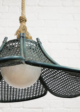 Load image into Gallery viewer, FRENCH CANE AND BENTWOOD FLOWER PENDANT