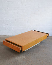 Load image into Gallery viewer, BURL WALNUT VENEER FLOATING COFFEE TABLE