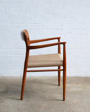Load image into Gallery viewer, Danish Mid-Century Pair Of Teak Chairs Model 56 by Niels O Moller for Jl Møllers Mobelfabrik, 1950s