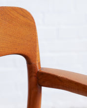 Load image into Gallery viewer, Danish Mid-Century Pair Of Teak Chairs Model 56 by Niels O Moller for Jl Møllers Mobelfabrik, 1950s