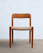 Load image into Gallery viewer, Set of Four Niels O. Møllers Model 75 Paper Cord Dining Chairs
