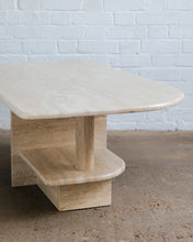 Load image into Gallery viewer, Sculptural Travertine Coffee Table