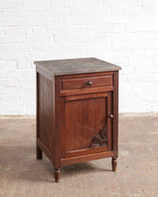 Load image into Gallery viewer, MARBLE TOP BEDSIDE TABLES