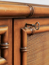 Load image into Gallery viewer, FAUX BAMBOO SIDEBOARD