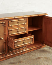 Load image into Gallery viewer, FAUX BAMBOO SIDEBOARD