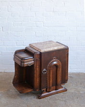 Load image into Gallery viewer, PAIR OF MARBLE TOP FRENCH BEDSIDE TABLES