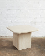 Load image into Gallery viewer, Pair Of Travertine Coffee Tables