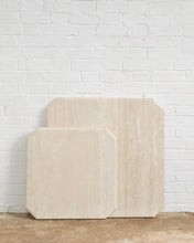 Load image into Gallery viewer, Pair Of Travertine Coffee Tables