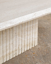Load image into Gallery viewer, Roche Bobois Rectangle Travertine Coffee Table