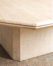 Load image into Gallery viewer, Octagonal Travertine Coffee Table