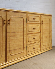 Load image into Gallery viewer, BAMBOO AND CANE SIDEBOARD