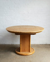 Load image into Gallery viewer, BAMBOO AND CANE DINING TABLE