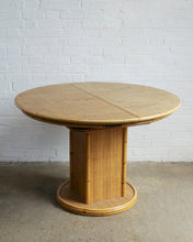 Load image into Gallery viewer, BAMBOO AND CANE DINING TABLE