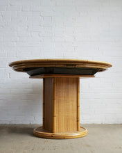 Load image into Gallery viewer, BAMBOO AND CANE DINING TABLE