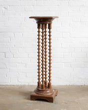 Load image into Gallery viewer, FRENCH FOLK ART SPINDLE PLINTH