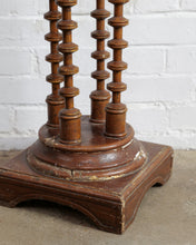 Load image into Gallery viewer, FRENCH FOLK ART SPINDLE PLINTH