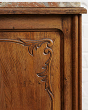 Load image into Gallery viewer, PAIR OF MARBLE TOP DECO BEDSIDE TABLES