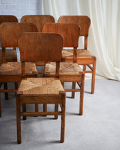 Load image into Gallery viewer, Set of 6 Art Deco Dining Chairs