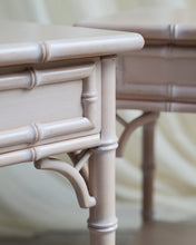 Load image into Gallery viewer, Wooden Faux Bamboo Bedside Tables