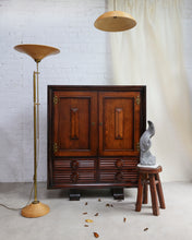 Load image into Gallery viewer, Brutalist Oak Cabinet