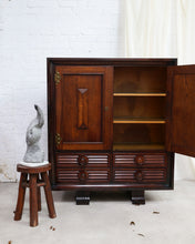 Load image into Gallery viewer, Brutalist Oak Cabinet