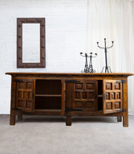 Load image into Gallery viewer, Brutalist Spanish Oak Sideboard