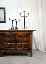 Load image into Gallery viewer, Brutalist Spanish Oak Sideboard