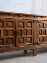Load image into Gallery viewer, Brutalist Spanish Oak Sideboard