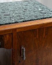 Load image into Gallery viewer, Art Deco Marble Top Desk