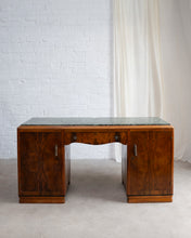 Load image into Gallery viewer, Art Deco Marble Top Desk