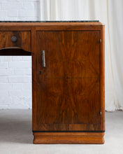 Load image into Gallery viewer, Art Deco Marble Top Desk