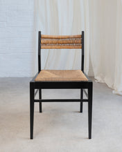 Load image into Gallery viewer, Set of Six 1950's Rush Chairs