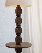 Load image into Gallery viewer, Brutalist Geometric Form Floor Lamp In The Style Of Charles Dudouyt