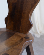 Load image into Gallery viewer, Brutalist Oak Dining Table and Chairs