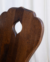 Load image into Gallery viewer, Brutalist Oak Dining Table and Chairs