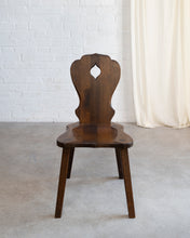 Load image into Gallery viewer, Brutalist Oak Dining Table and Chairs