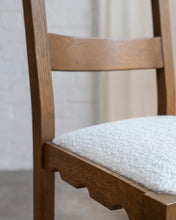Load image into Gallery viewer, Set of Six Oak Razorback Dining Chairs