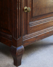 Load image into Gallery viewer, Oak Marble Top Bedside Tables